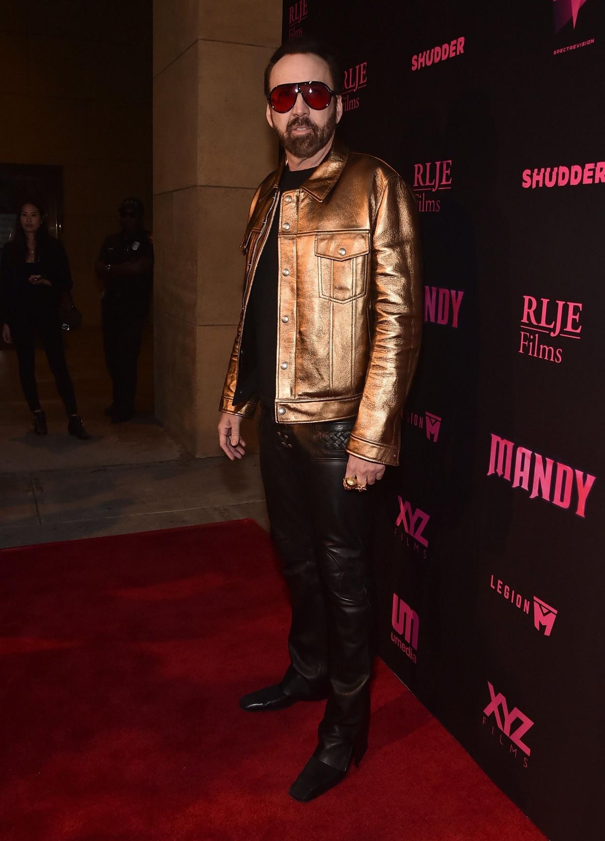 El actor Nicolas
Cage. a. Rodríguez
