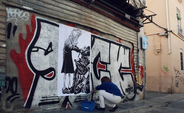 Imagen principal - El Lengua vuelve a las calles de Málaga