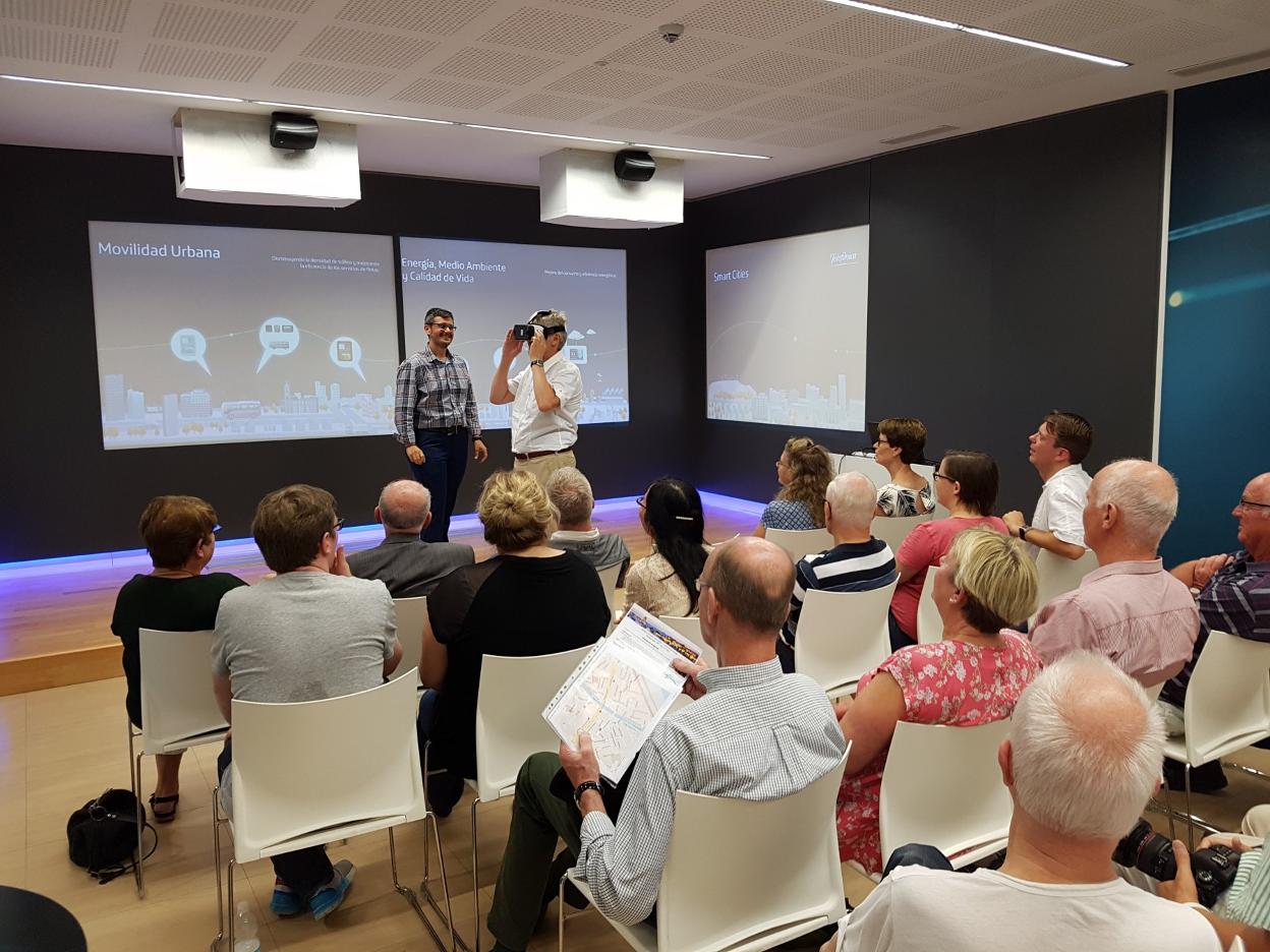 Imagen de una de las sesiones antes de la pandemia.