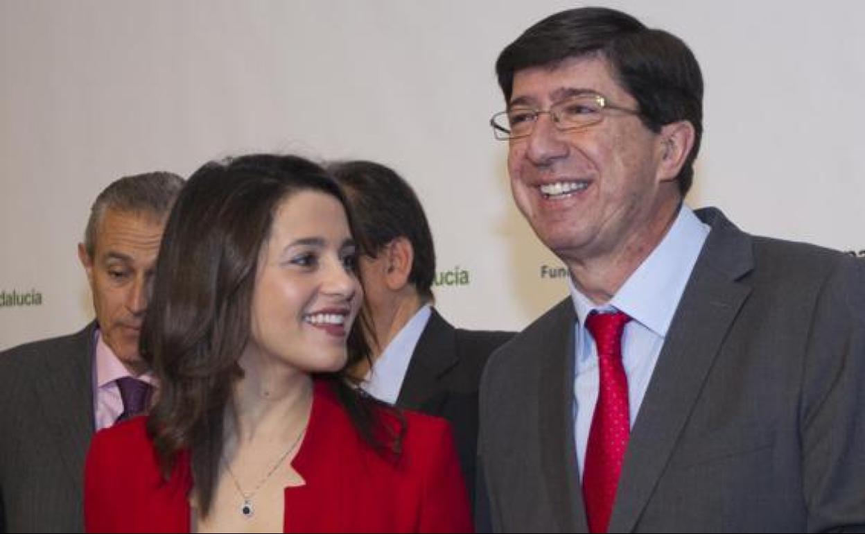 Marín apoya a Arrimadas, critica a Hervías y recuerda que el PP andaluz aboga por gobernar con Cs