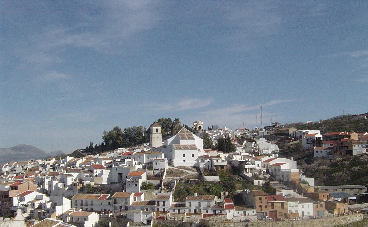 Vista panorámica del casco urbano de Colmenar. 