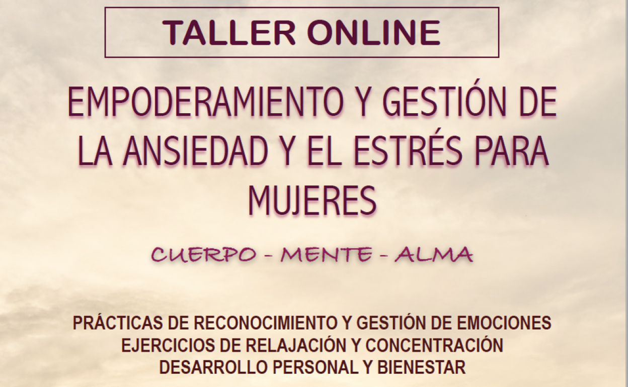 Rincón de la Victoria organiza un taller on line gratuito para el empoderamiento de mujeres
