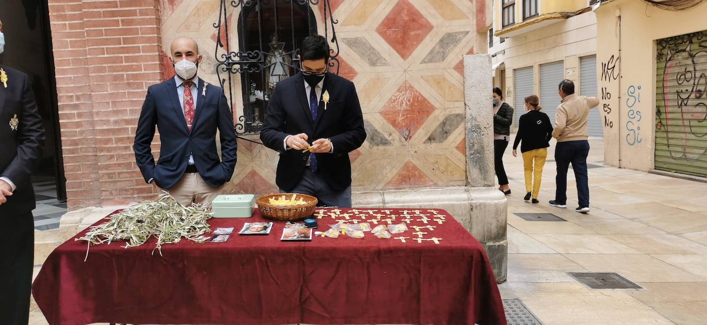 Misa de Palmas de Pollinica en la Iglesia de San Agustín.