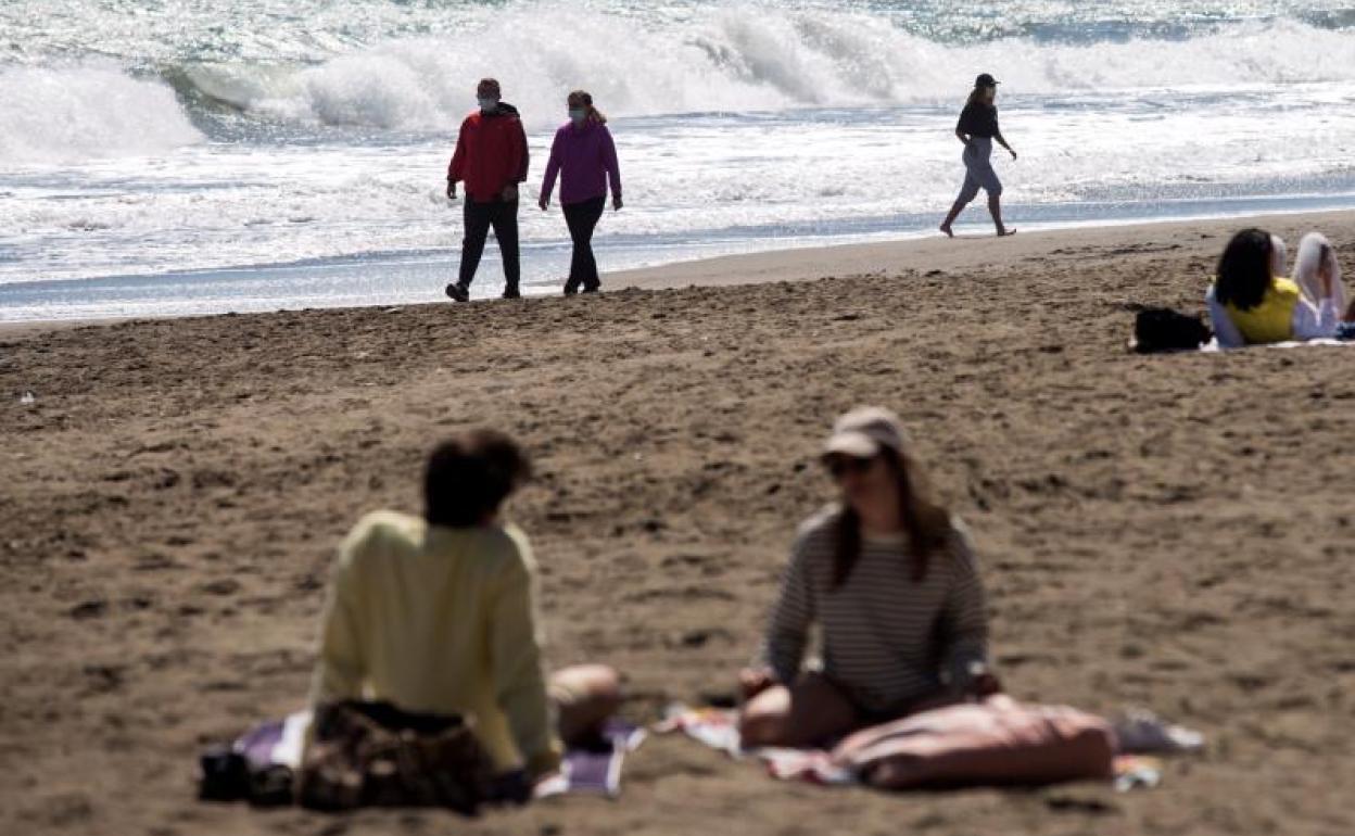 Imagen de las playas de la capital