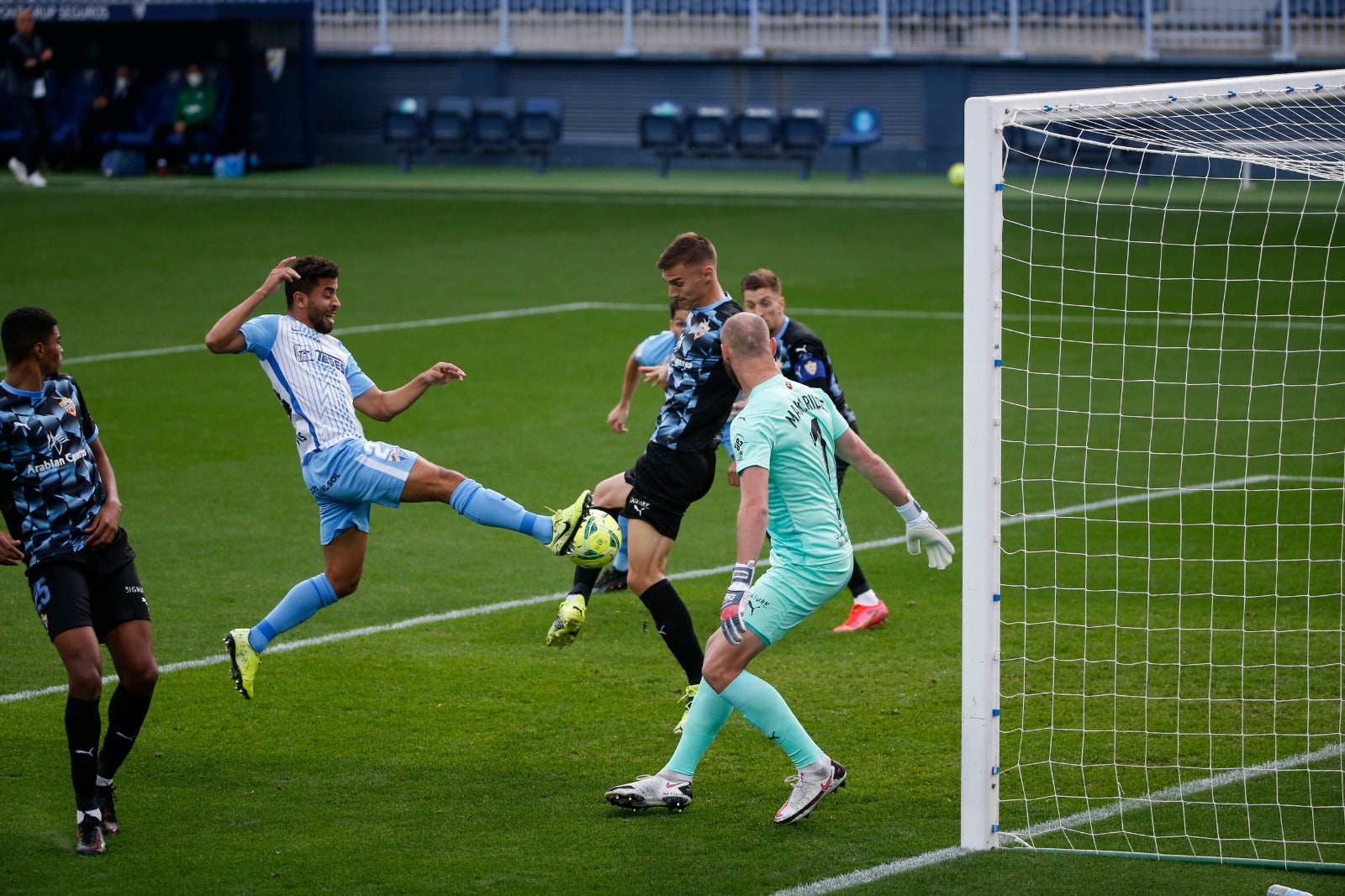 Un derbi andaluz en La Rosaleda para la jornada 32 de LaLiga Smartbank