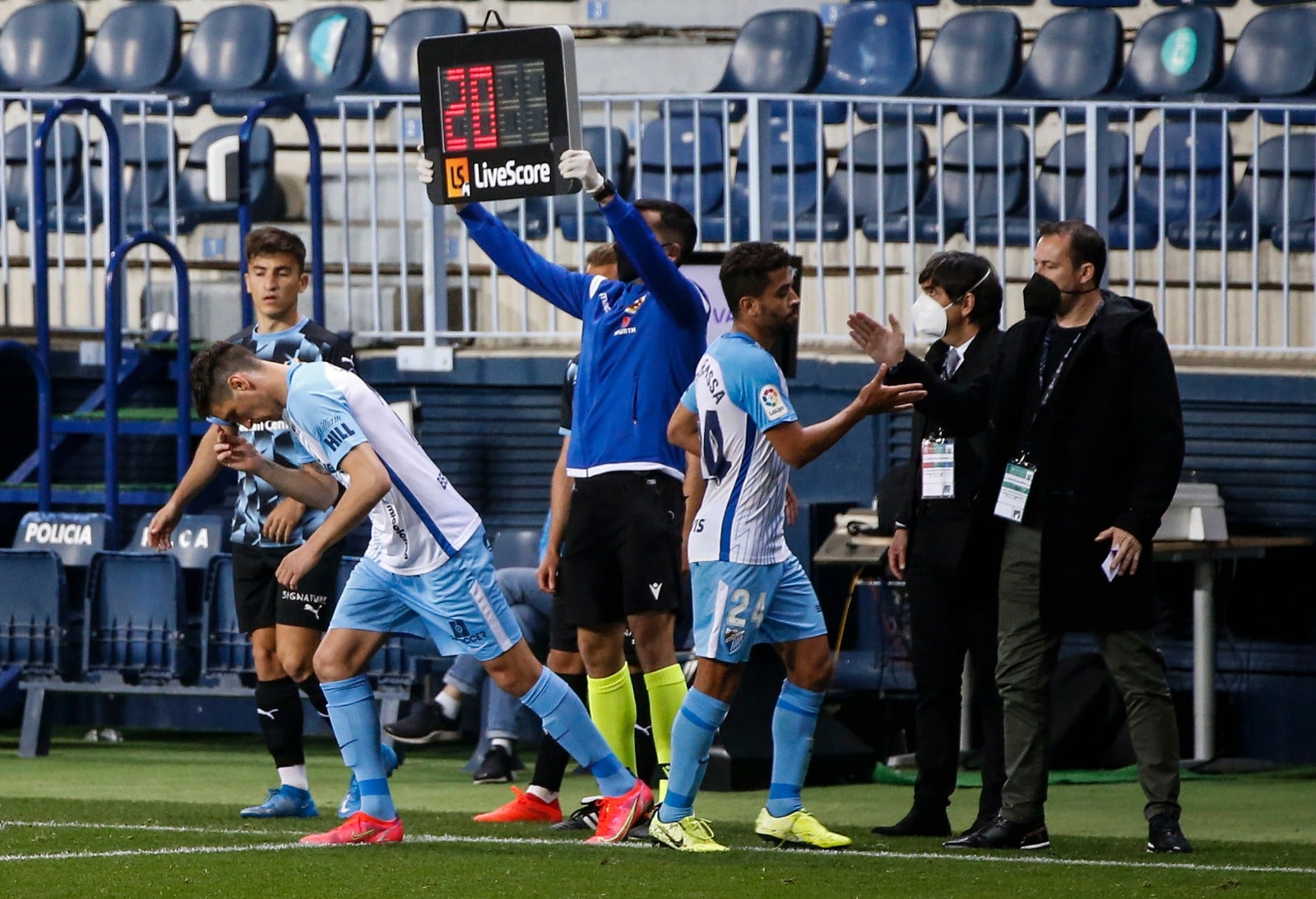 Un derbi andaluz en La Rosaleda para la jornada 32 de LaLiga Smartbank