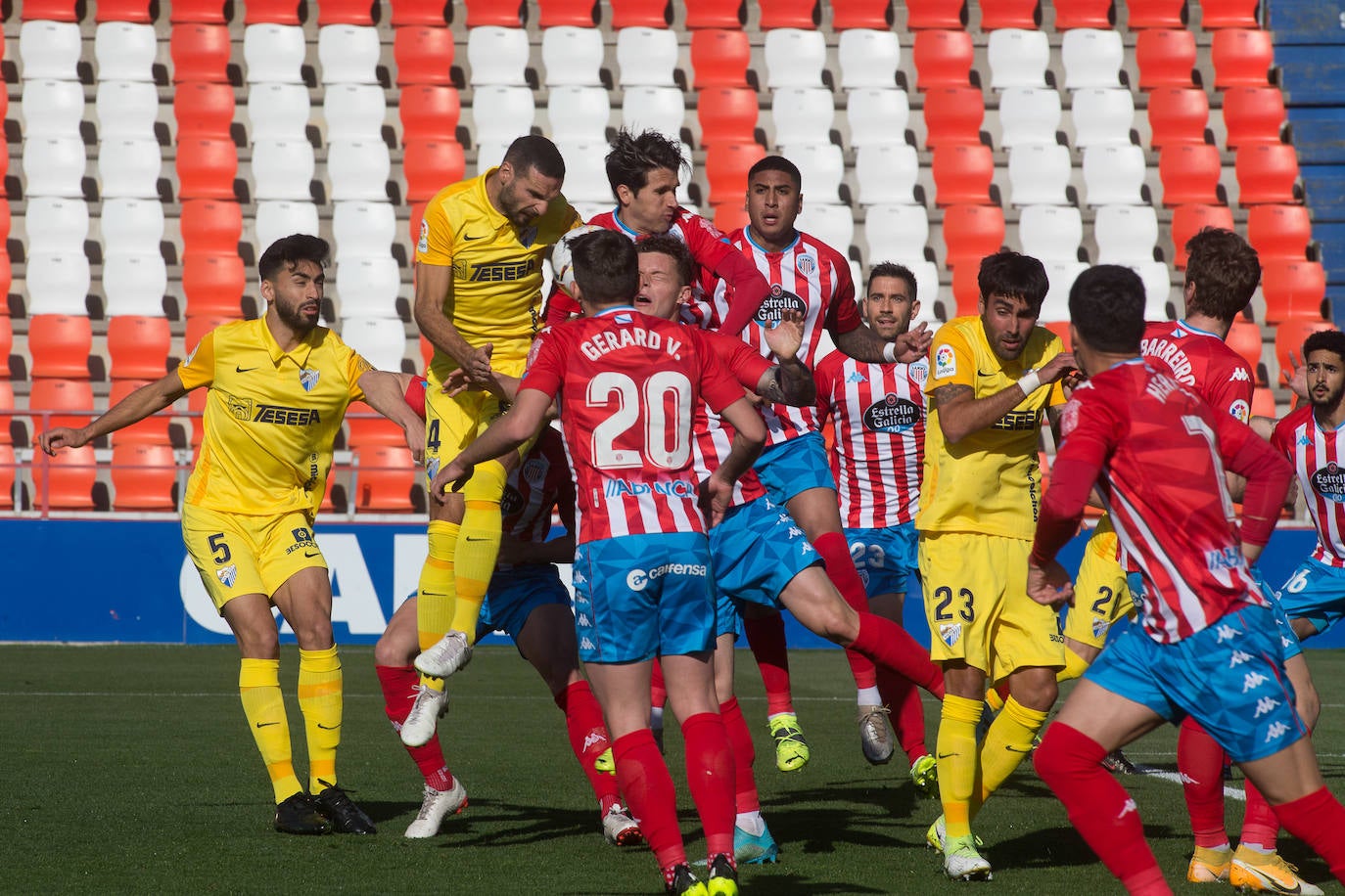 El Málaga sentenció en la recta final 