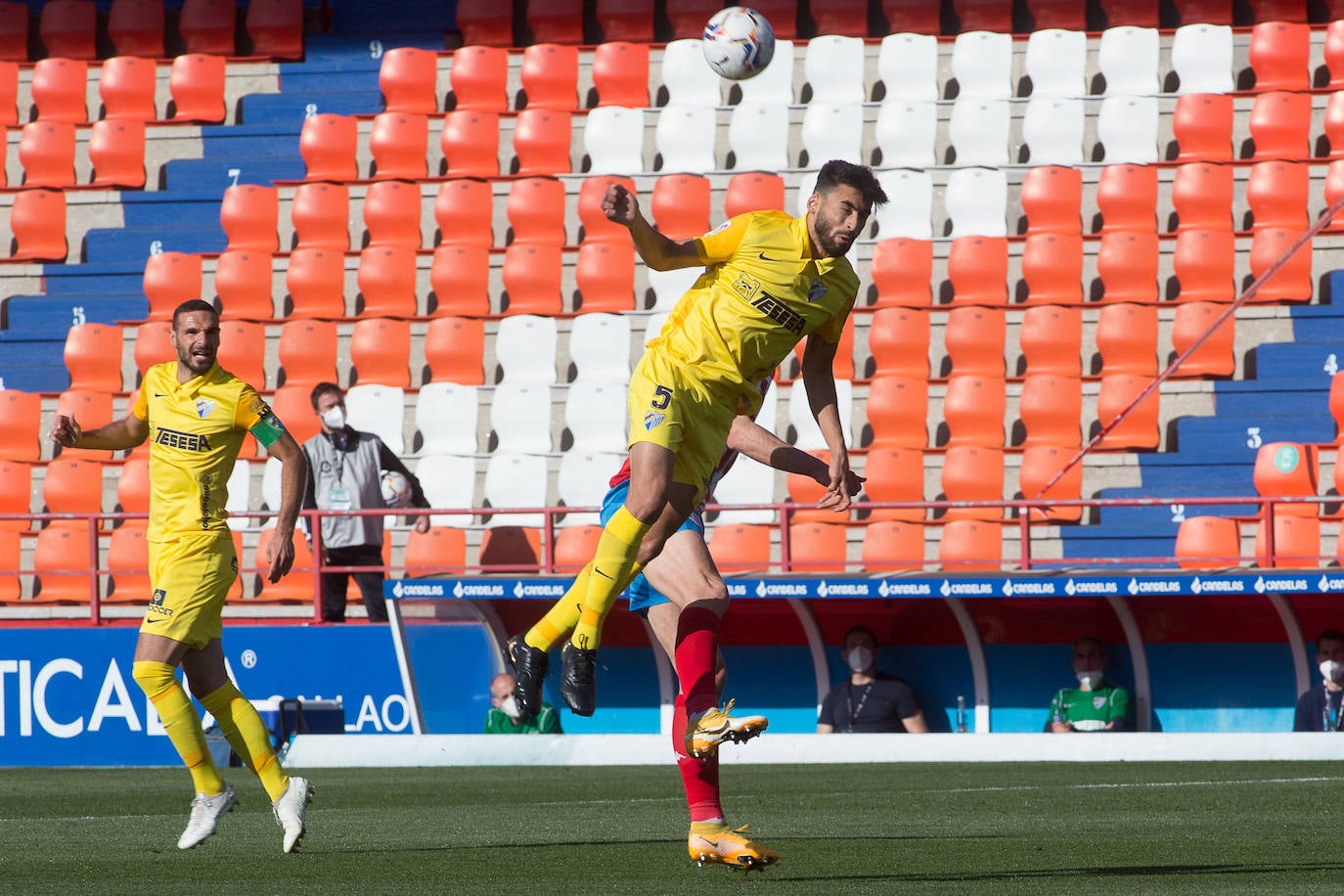 El Málaga sentenció en la recta final 