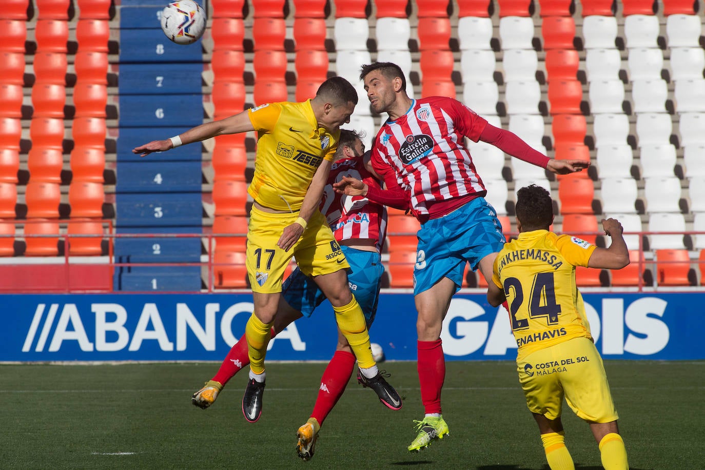 El Málaga sentenció en la recta final 