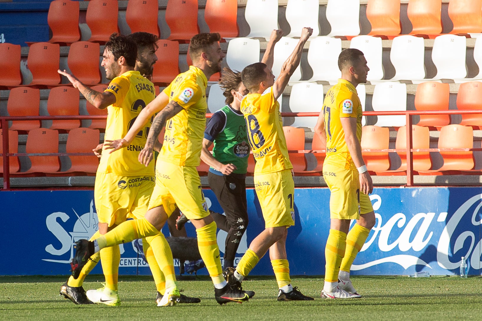 El Málaga sentenció en la recta final 