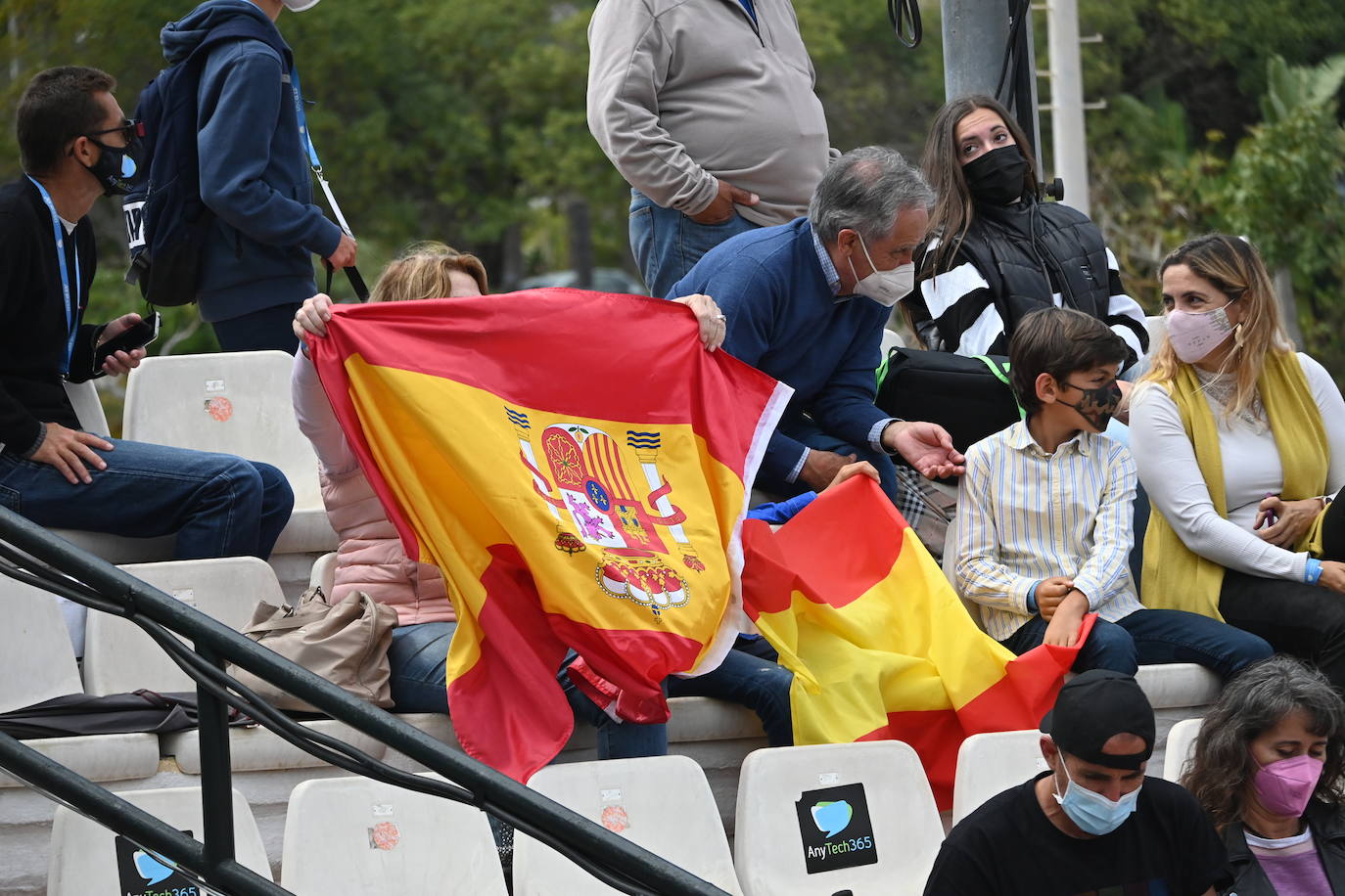 La jornada del sábado en el Andalucía Open de tenis, en imágenes .