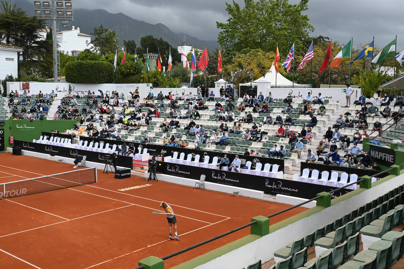 Jornada del jueve en el Andalucía Open de tenis 2021 .