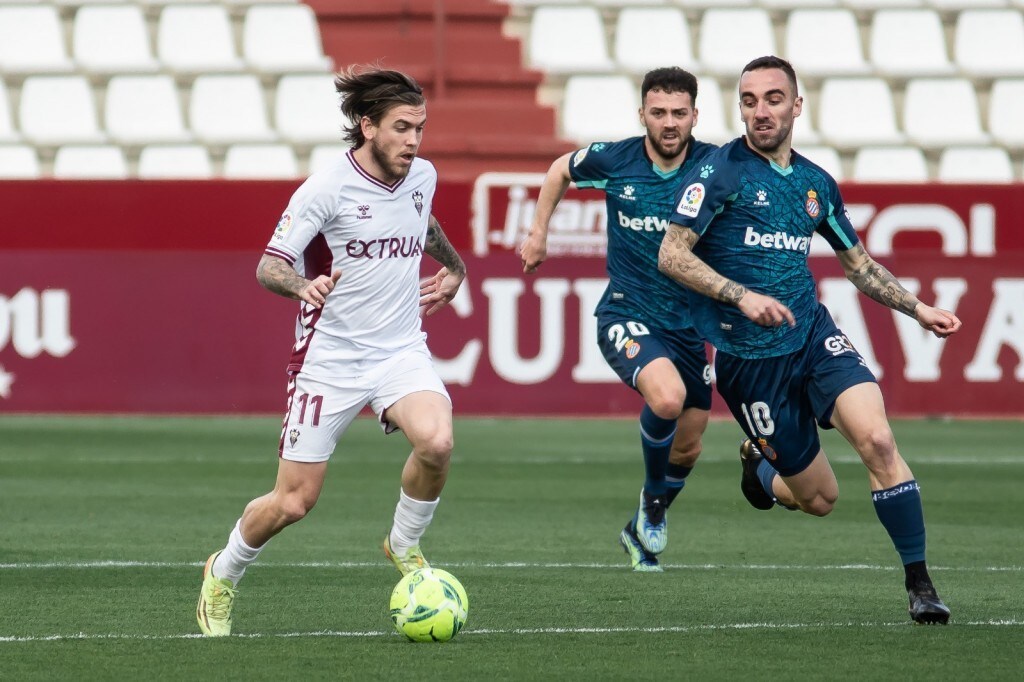 Álvaro Jiménez, jugador del Albacete Balompié.