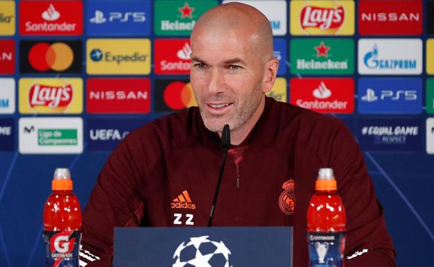 Zidane: «No vamos a gestionar los esfuerzos»