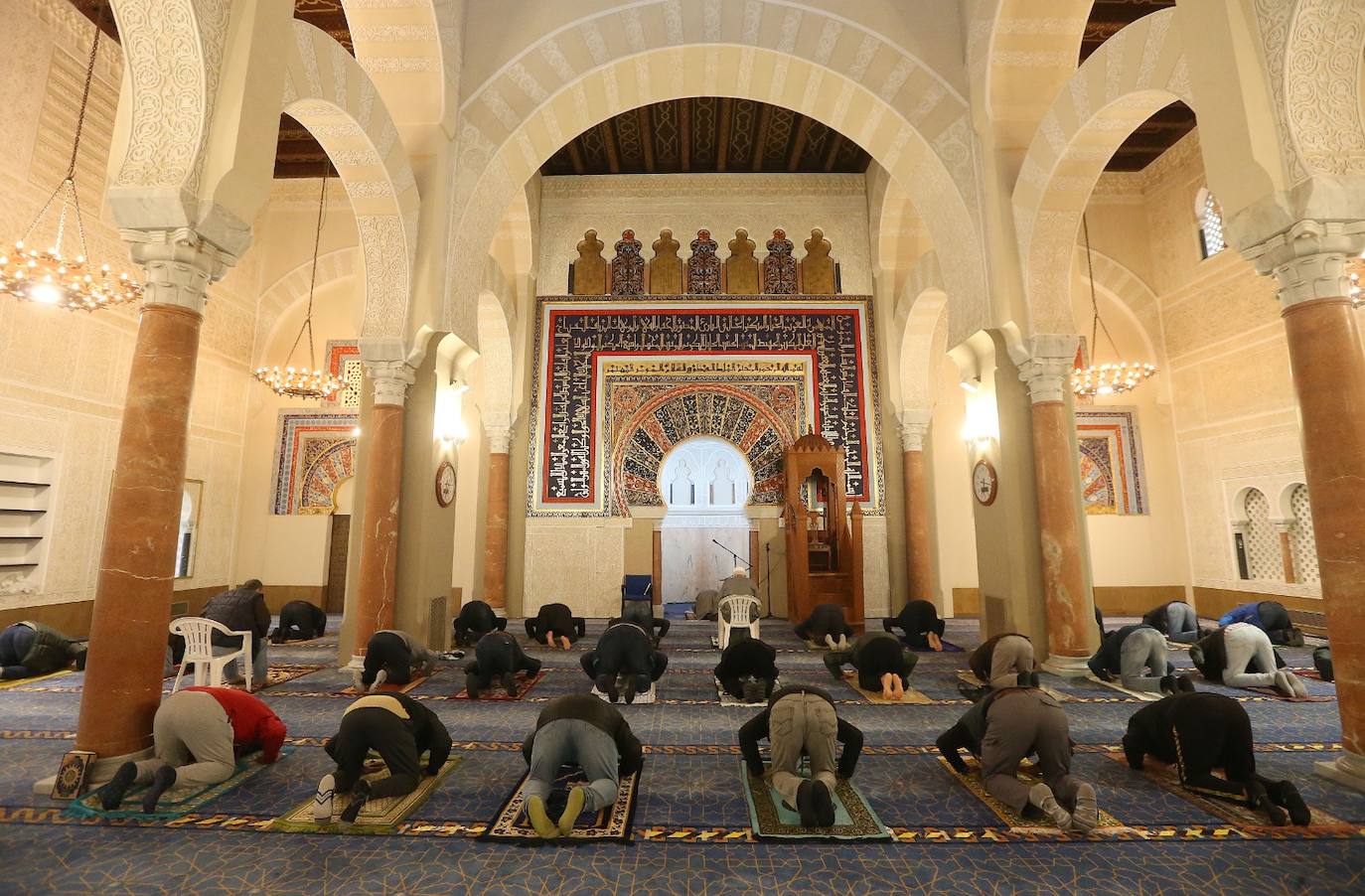 Celebración del Ramadán en Málaga. 