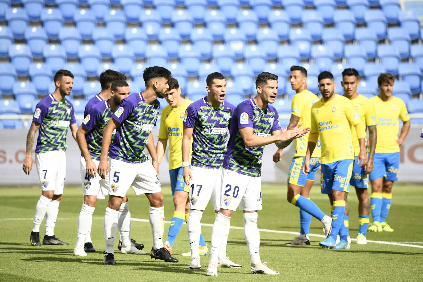 El Málaga empata en Las Palmas (1-1). 