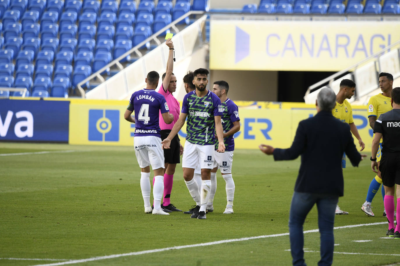 El Málaga empata en Las Palmas (1-1). 