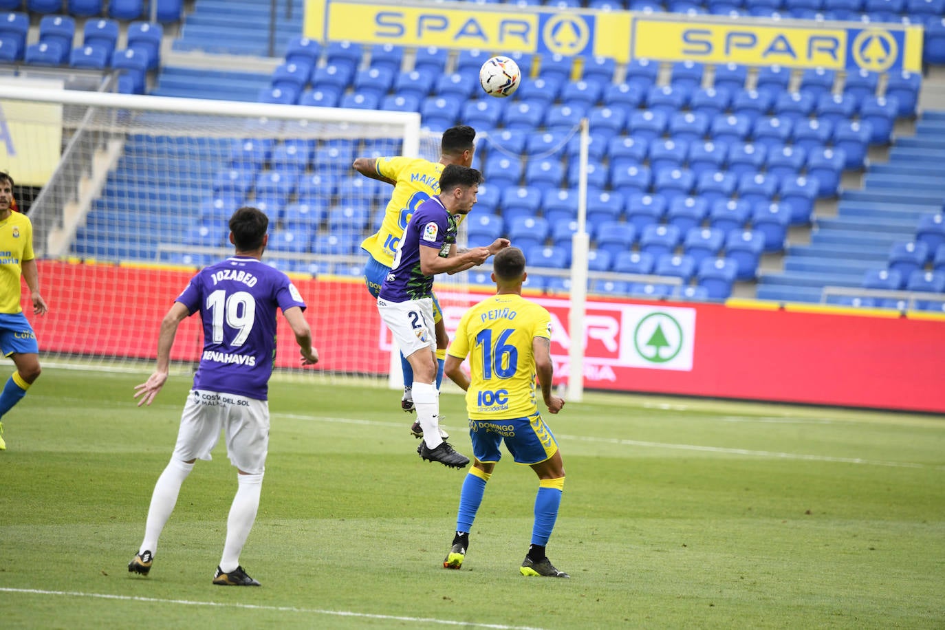 El Málaga empata en Las Palmas (1-1). 