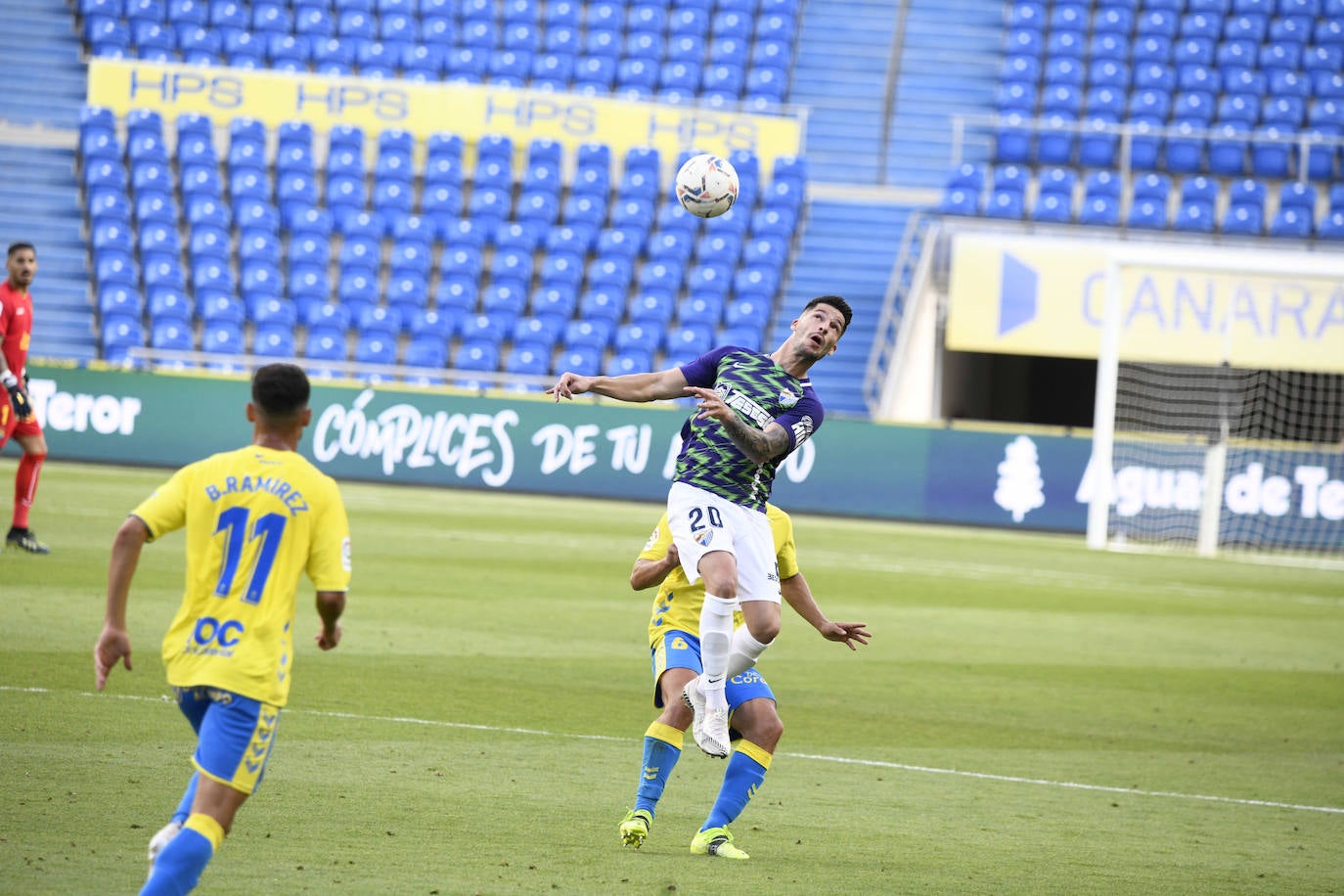 El Málaga empata en Las Palmas (1-1). 