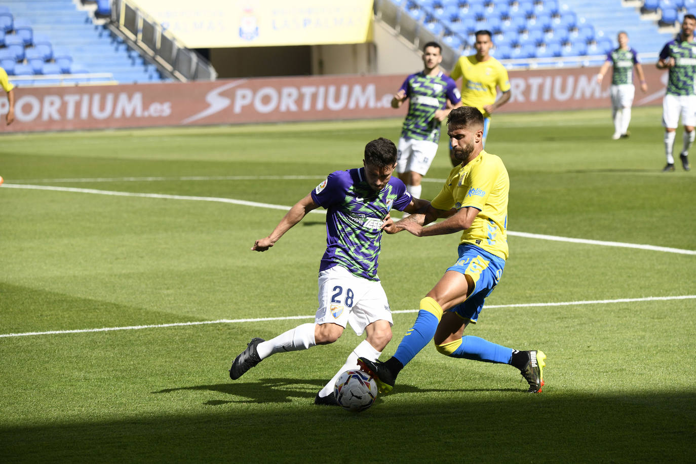 El Málaga empata en Las Palmas (1-1). 