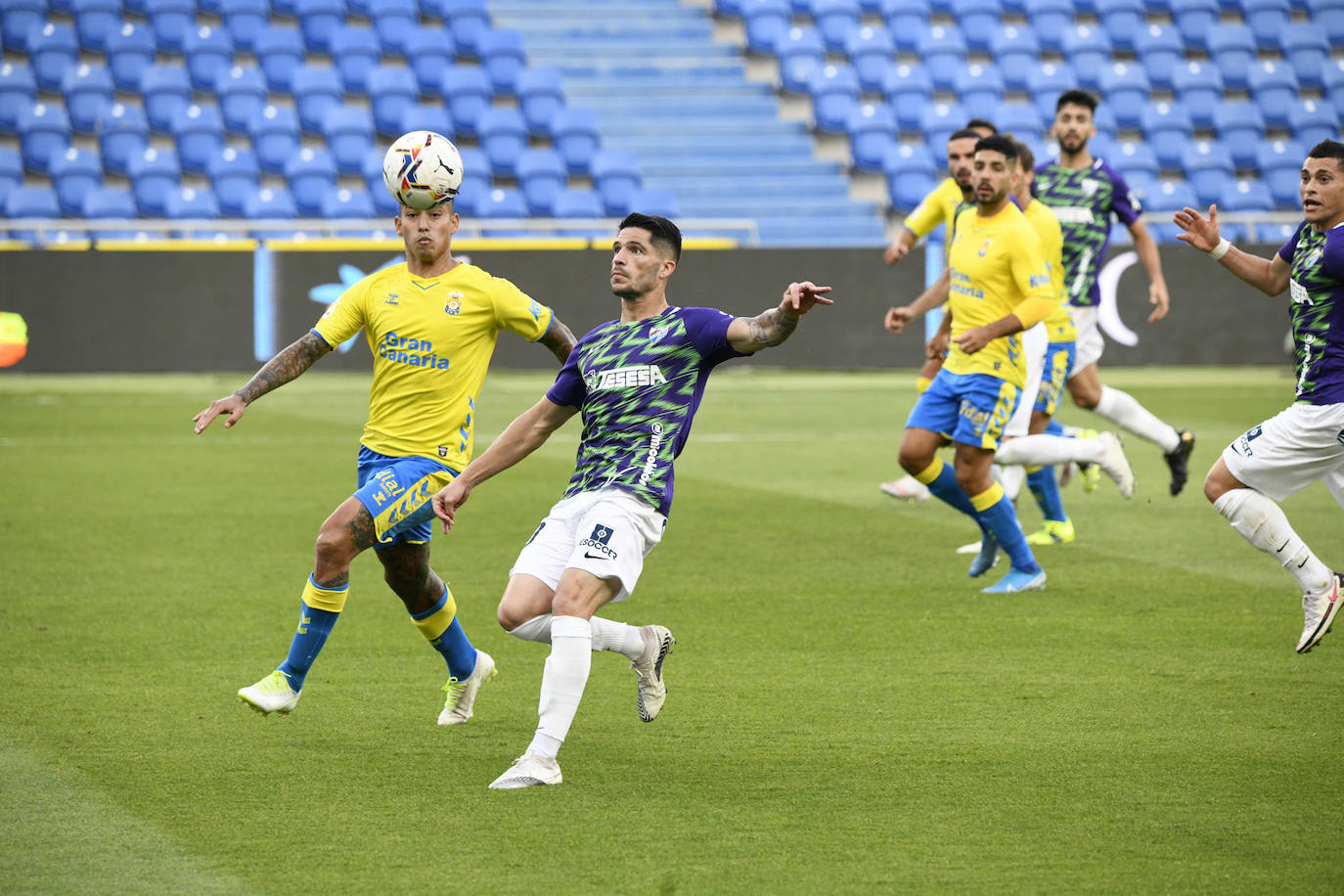 El Málaga empata en Las Palmas (1-1). 