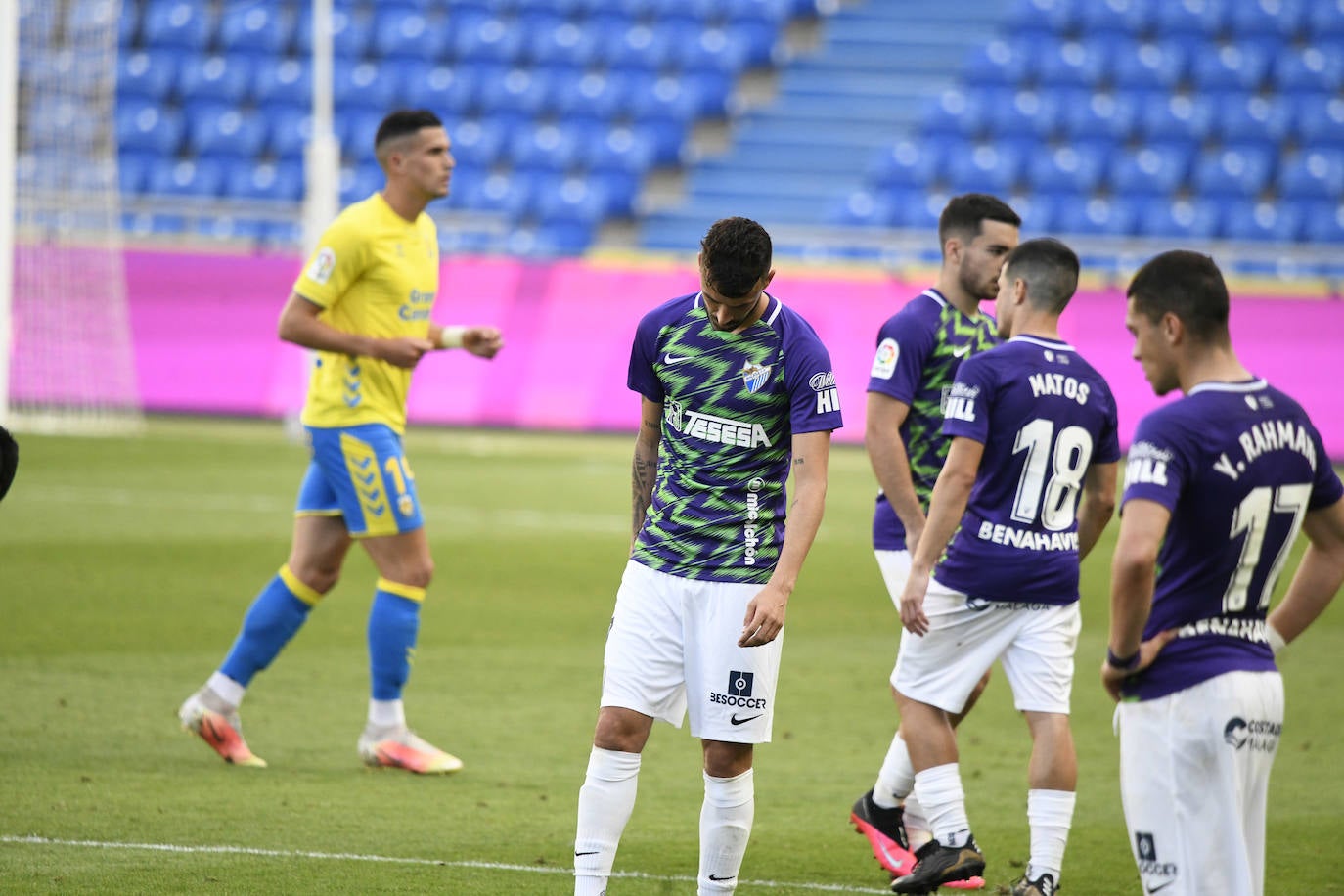 El Málaga empata en Las Palmas (1-1). 