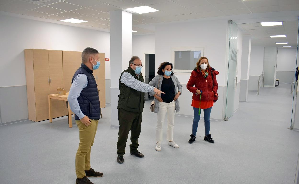 Visita al futuro centro cívico.