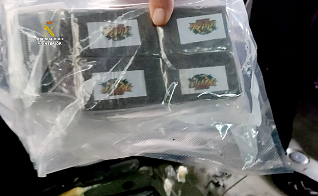 Droga intervenida. 