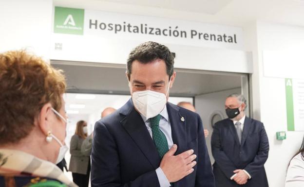 Moreno abre la puerta a suavizar restricciones en Andalucía y pide que los inmunizados puedan moverse entre provincias