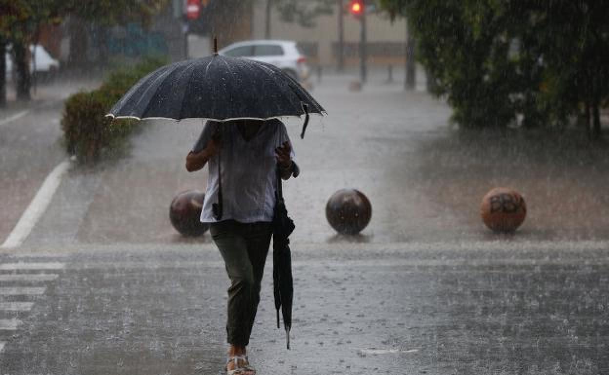 Borrasca Lola: Toda la provincia de Málaga, en aviso amarillo este martes por fuertes lluvias