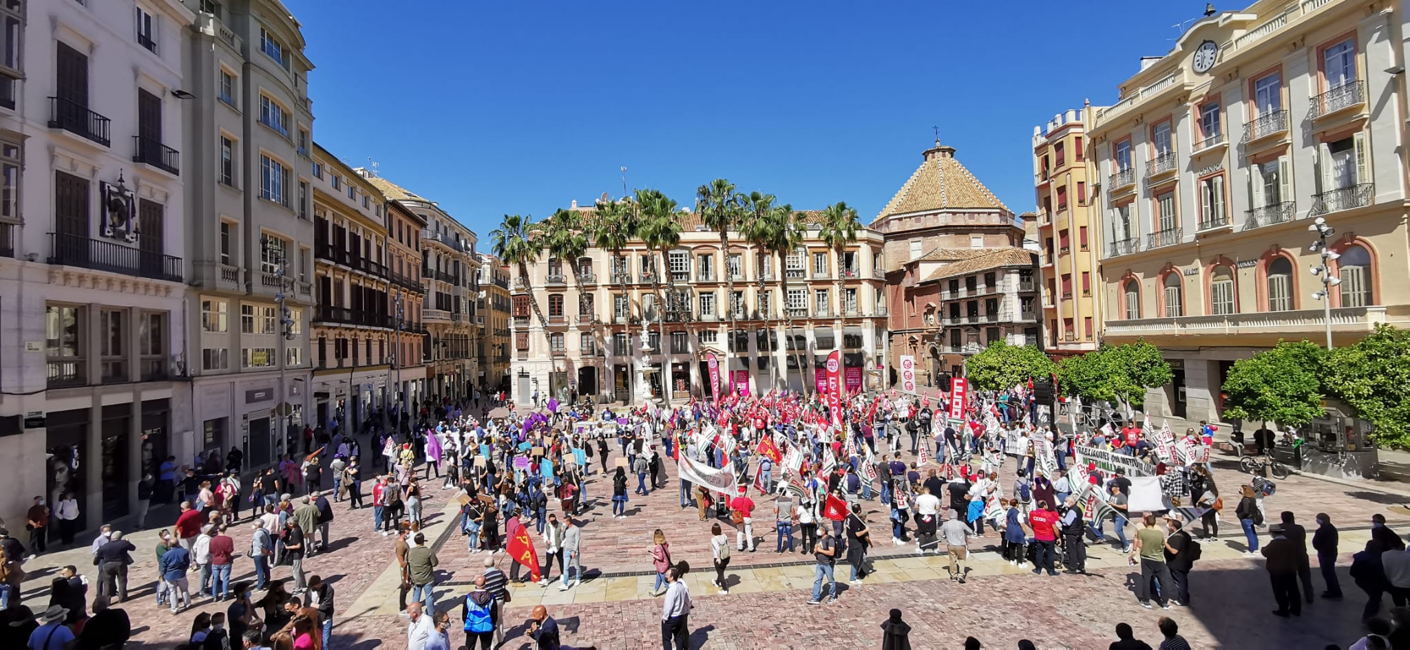 «Ahora toca cumplir. Un país en deuda con sus trabajadores y trabajadoras», lema de la movilización