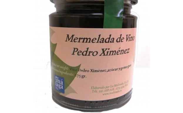 Mermelada de vino dulce Pedro Ximénez.