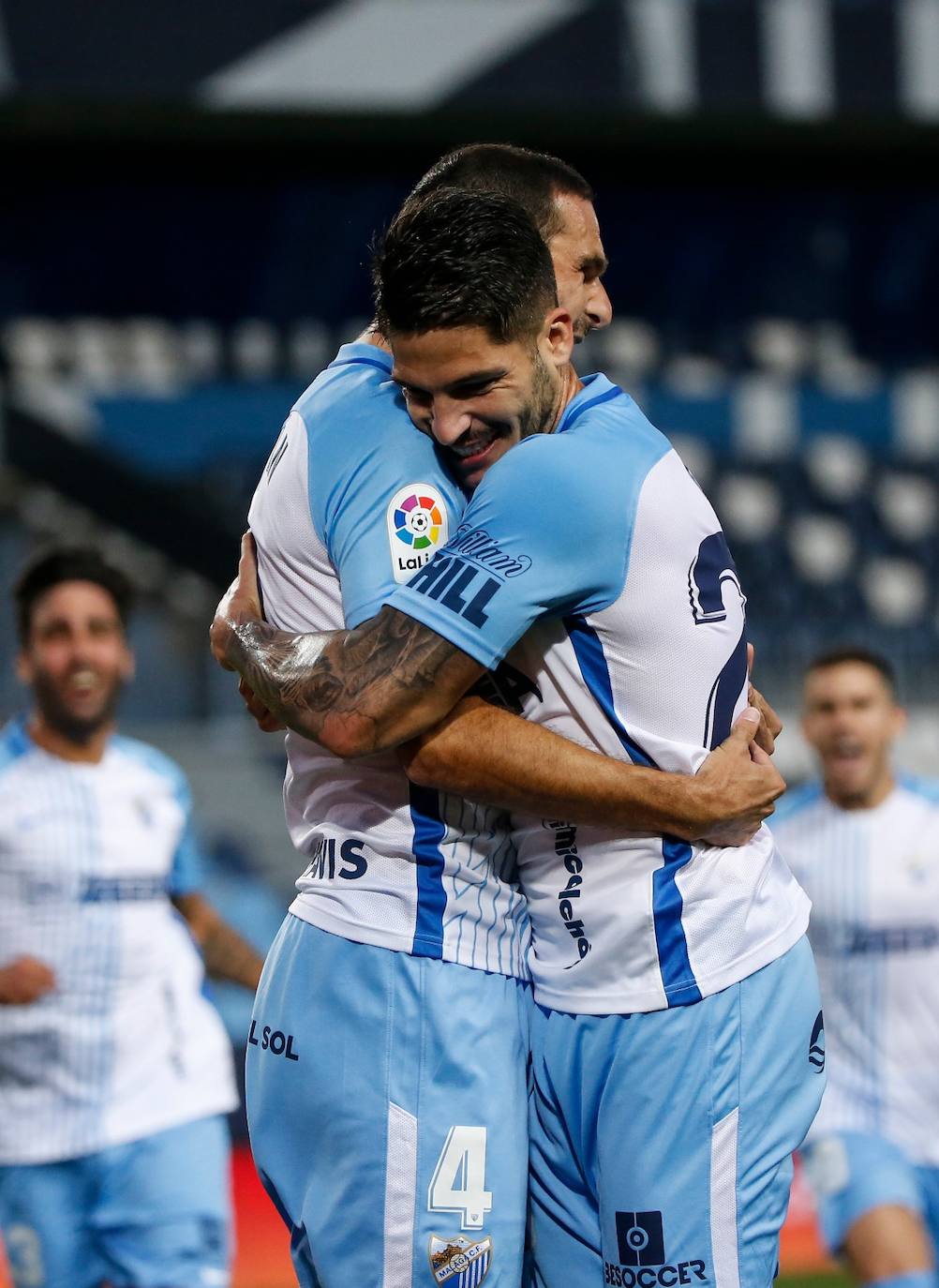 El Málaga empata con el Mallorca en casa. 