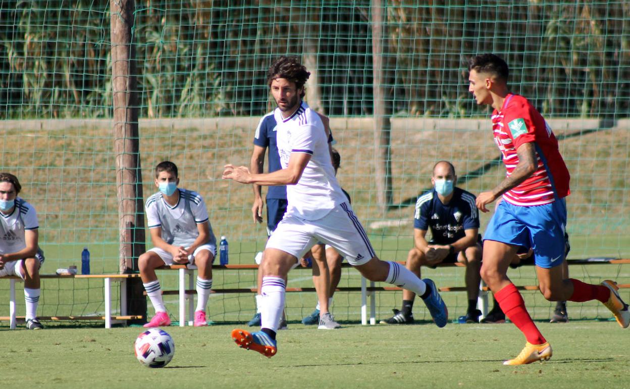 Granero, que vuelve de cumplir un partido de sanción. 