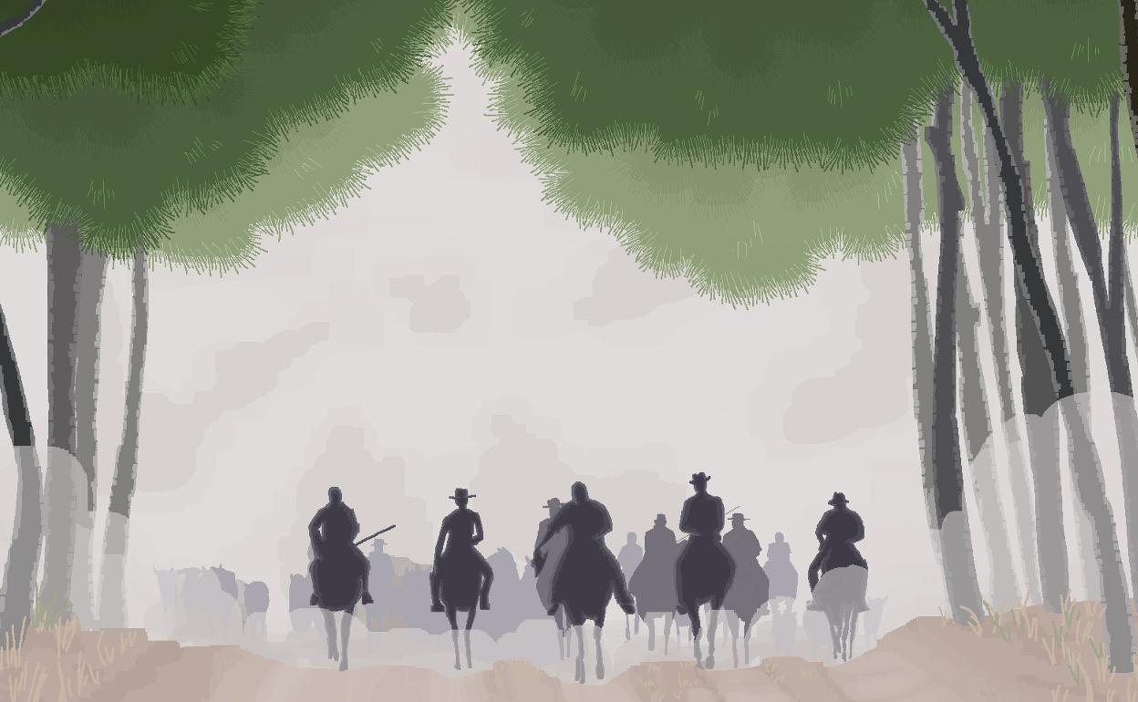 Una de las imágenes de 'Al Rocío'. 