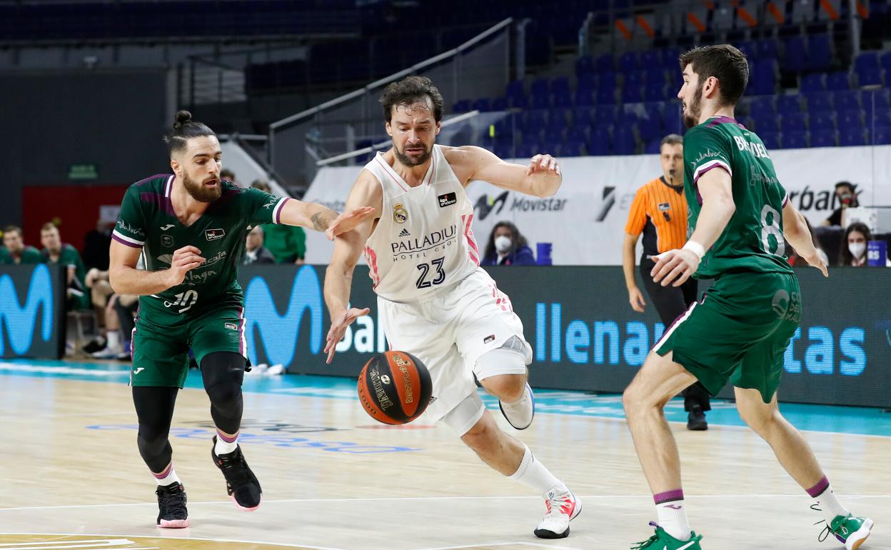 Alonso y Brizuela tratan de frenar a Llull. 