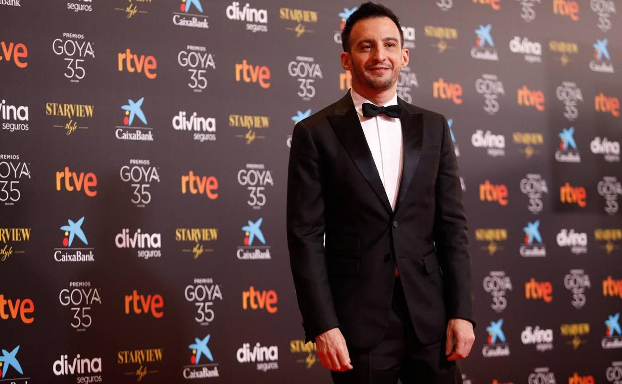 Alejandro Amenábar, en la pasada celebración de los Goya en el Teatro del Soho Caixabank. 