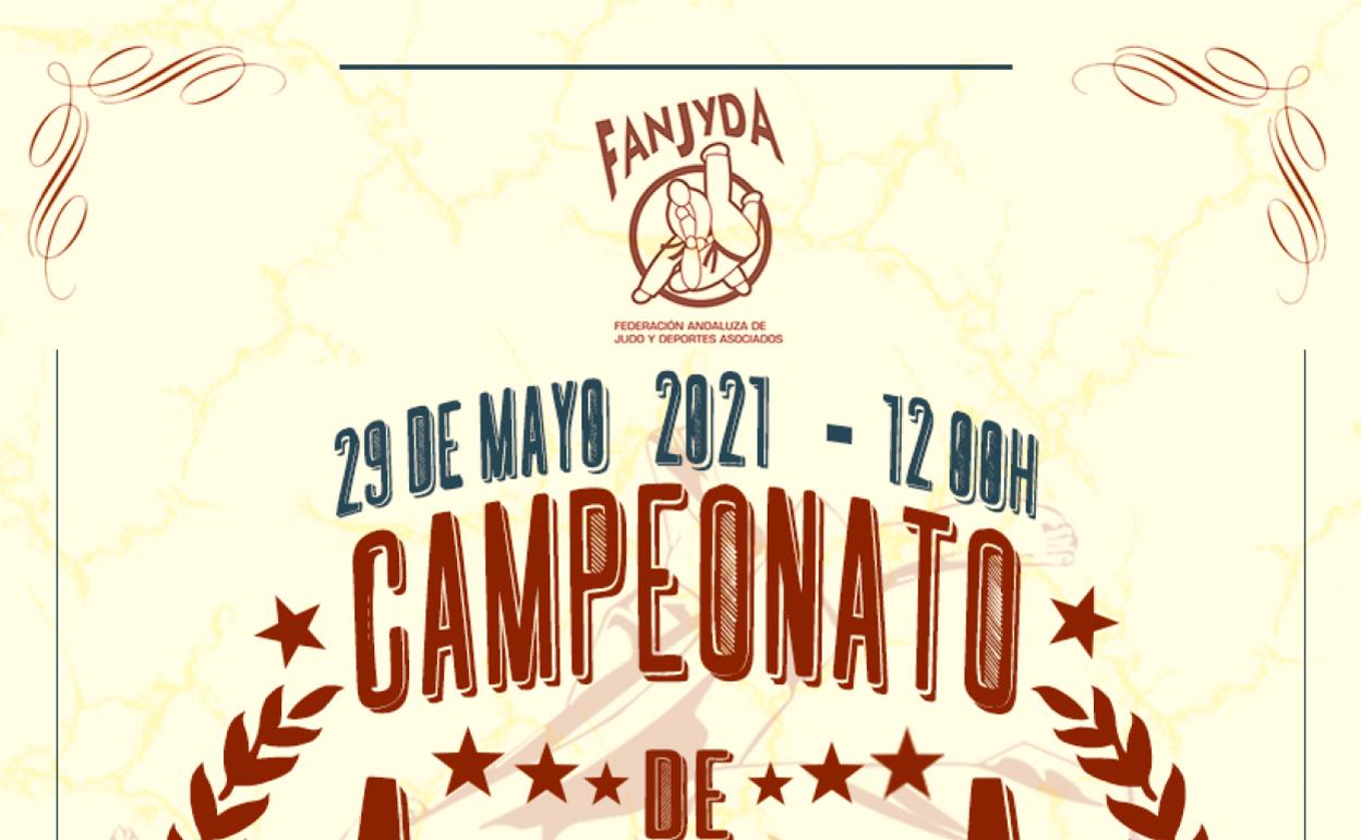 Cartel promocional de la cita deportiva. 
