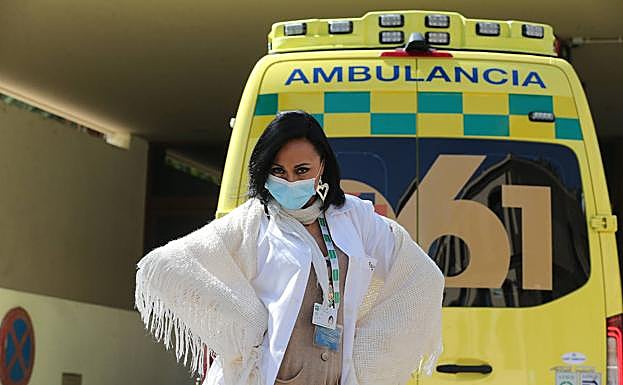 La doctora Rodríguez Pacheco, en un