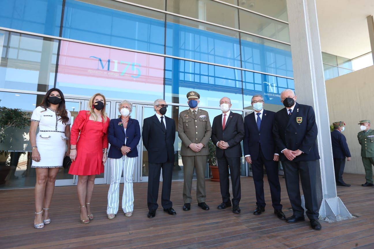 Nuria Rodríguez, Carolina España, Teresa Porras, Braulio Medel, el teniente general Rodríguez, Francisco de la Torre, Francisco Salado y Fernández Verni