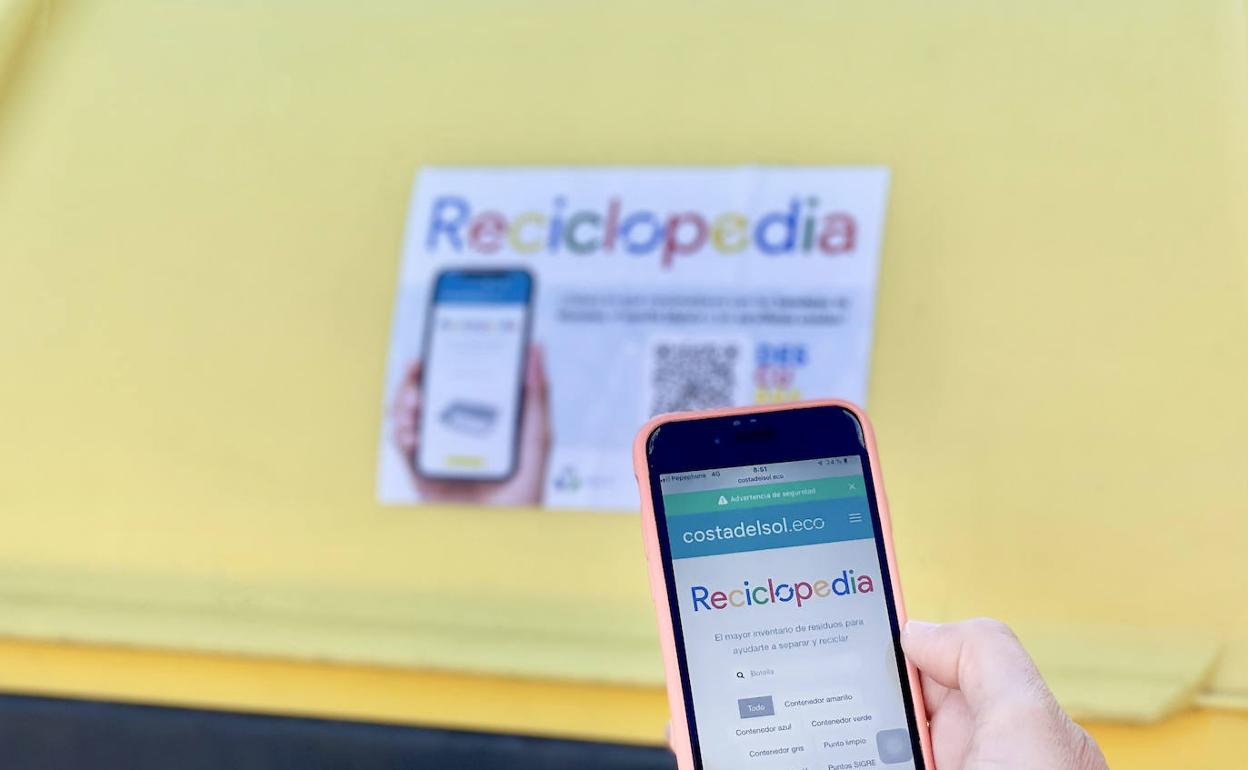 Habrá códigos QR en los contenedores que dirigirán a la web informativa. 