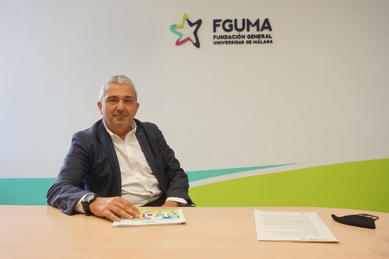 Diego Vera, director general de la Fundación General de la UMA, en la sede de la institución. 