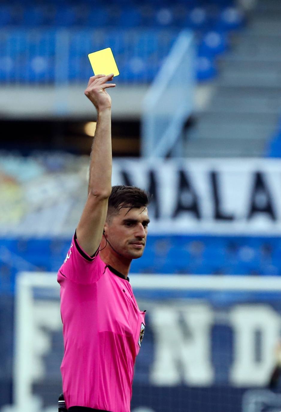 El partido se disputó en La Rosaleda, de nuevo sin público 