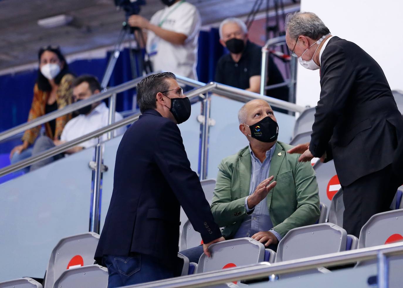 El Unicaja se despide de la Liga regular en el Palacio de los Deportes de Málaga 