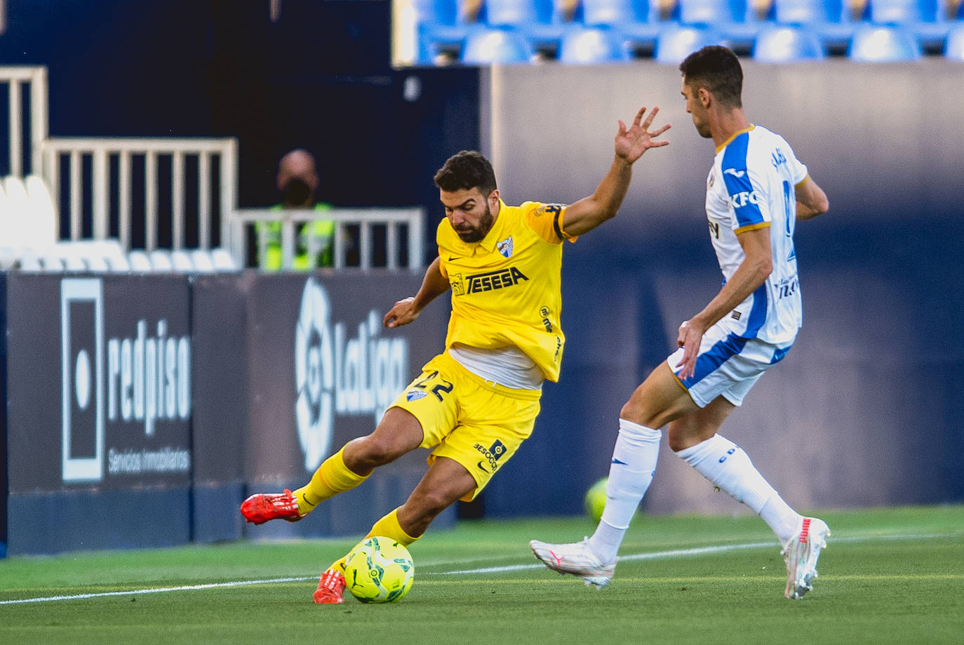 Encajó un gol en la recta final del partido que no pudo superar. 