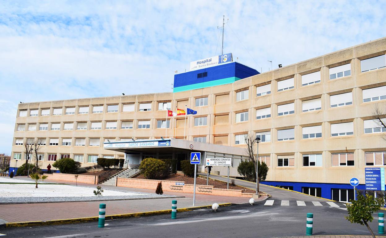 Vista general del Hospital de Puertollano. 