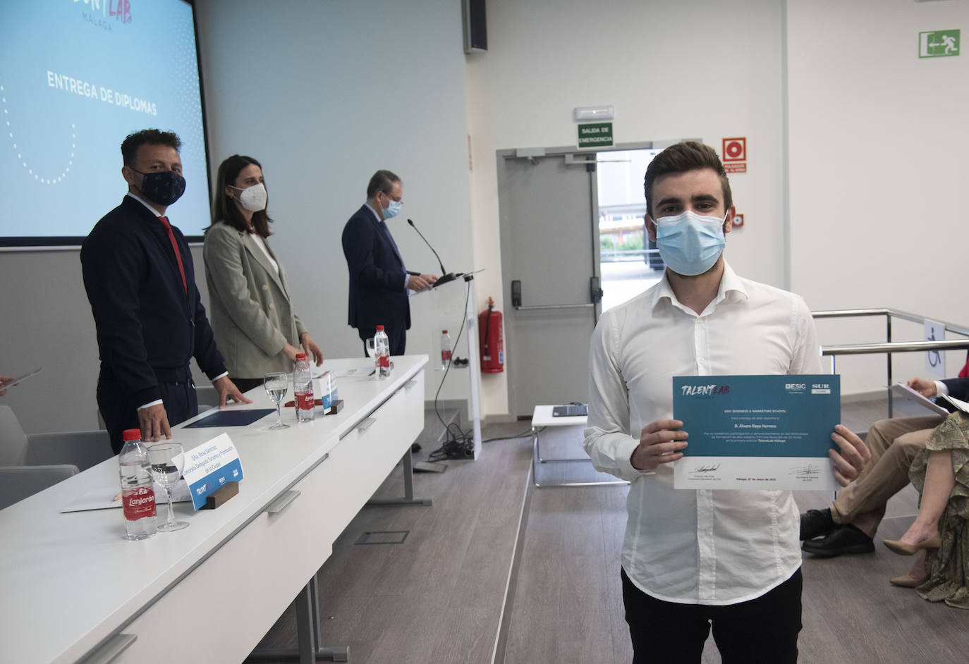 Entrega de diplomas de Talent Lab en ESIC Málaga. 