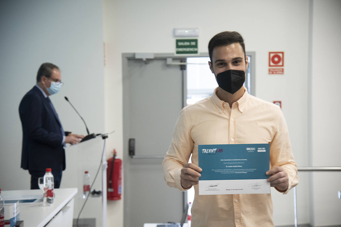 Entrega de diplomas de Talent Lab en ESIC Málaga. 