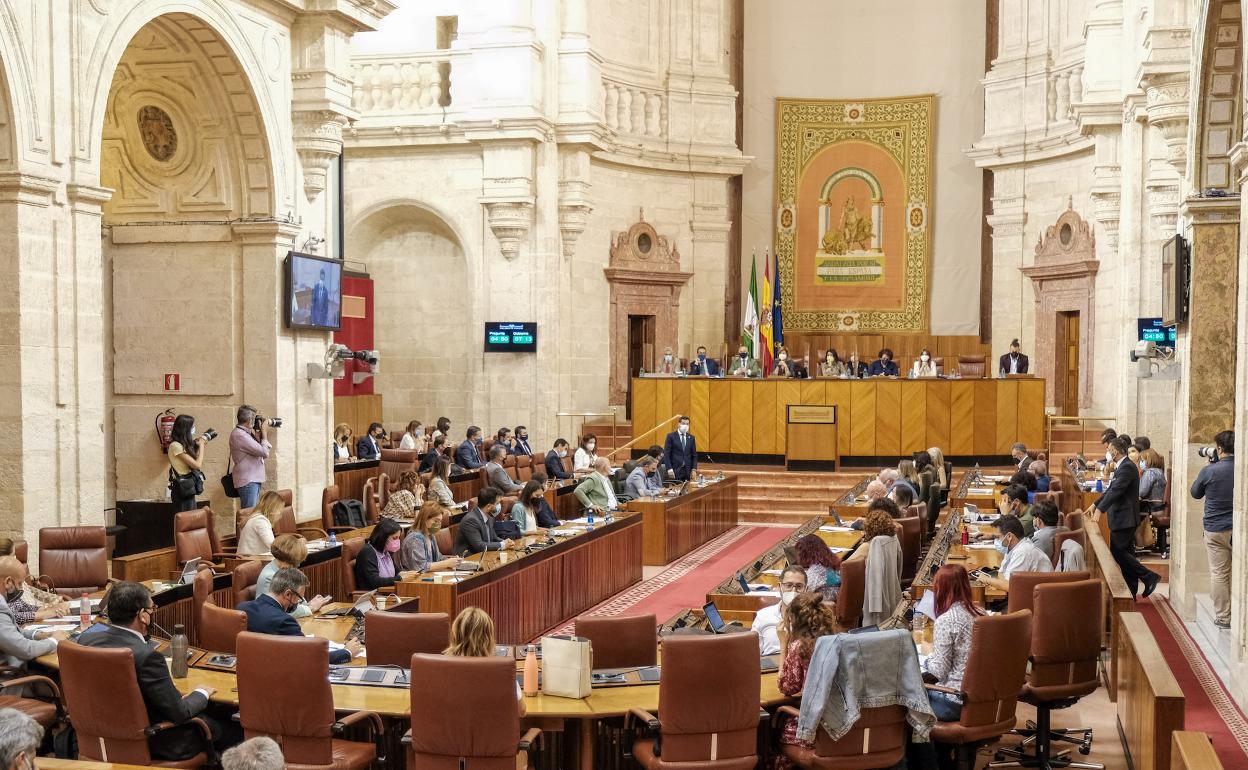 Pleno de esta semana en el Parlamento de Andalucía