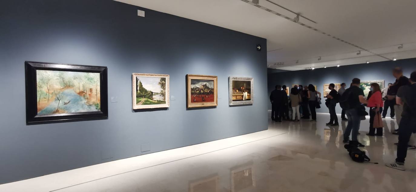 La pinacoteca malagueña expone «la colección más personal» de la baronesa en una exposición temporal de medio centenar de obras de autores como Fortuny, Casas, Risiñol o Meifrèn.